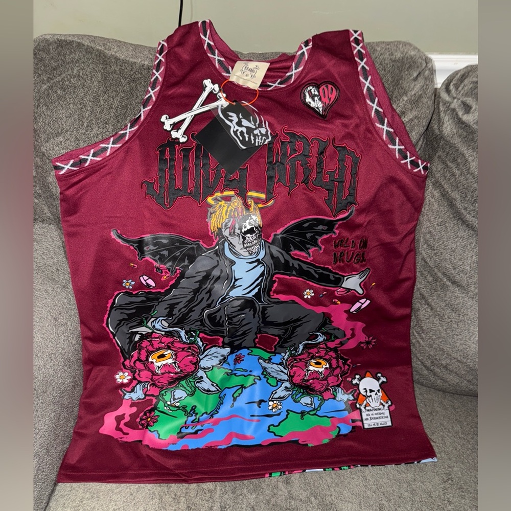 NWT- Brand X Juice Wrld 999 Jersey Size 4XL